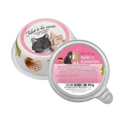 GranataPet Filet à la carte Huhn Kaninchen fileciki z kurczaka i królika 85g