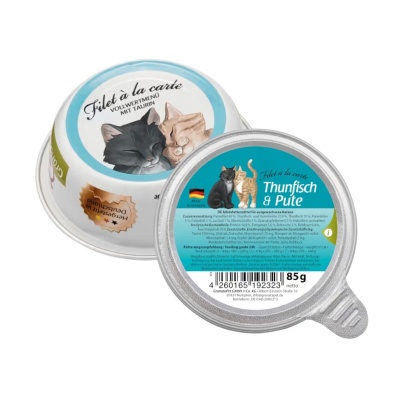 GranataPet Filet à la carte Thunfisch Pute fileciki z tuńczyka i indyka 85g
