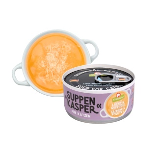 GranataPet Suppenkasper Łosoś z drobiem - zupa dla kota 70g