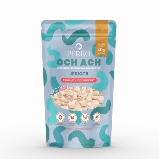 Perro OCH ACH Jesiotr - przysmaki liofilizowane 40g