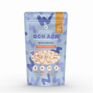 Perro OCH ACH Wołowina - przysmaki liofilizowane 40g