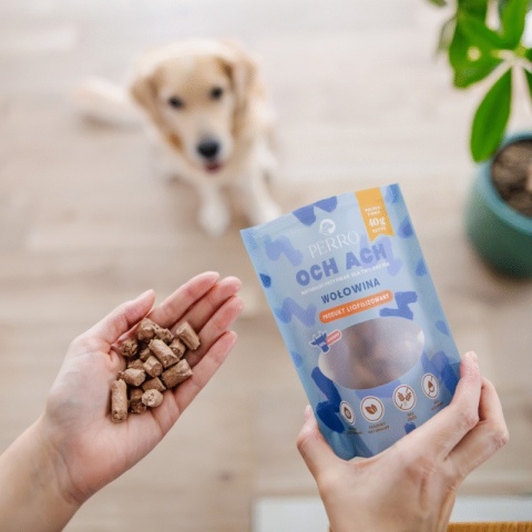 Perro OCH ACH Wołowina - przysmaki liofilizowane 40g