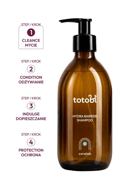 Totobi carelab Hydra Barrier Shampoo Intensywnie nawilżający szampon dla psa i kota 250ml