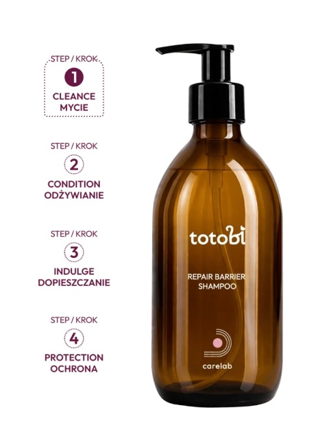 Totobi carelab Repair Barrier Shampoo Głęboko regenerujący szampon dla psa i kota 250ml